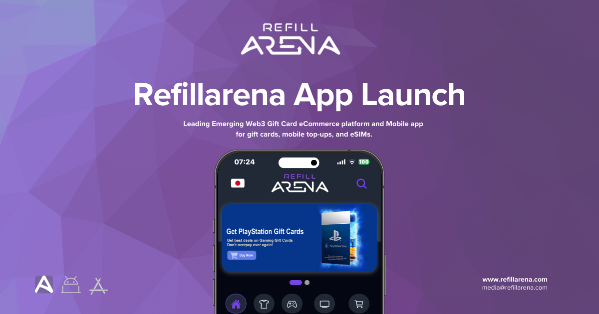 Refillarena veröffentlicht mobile App für iOS und Android