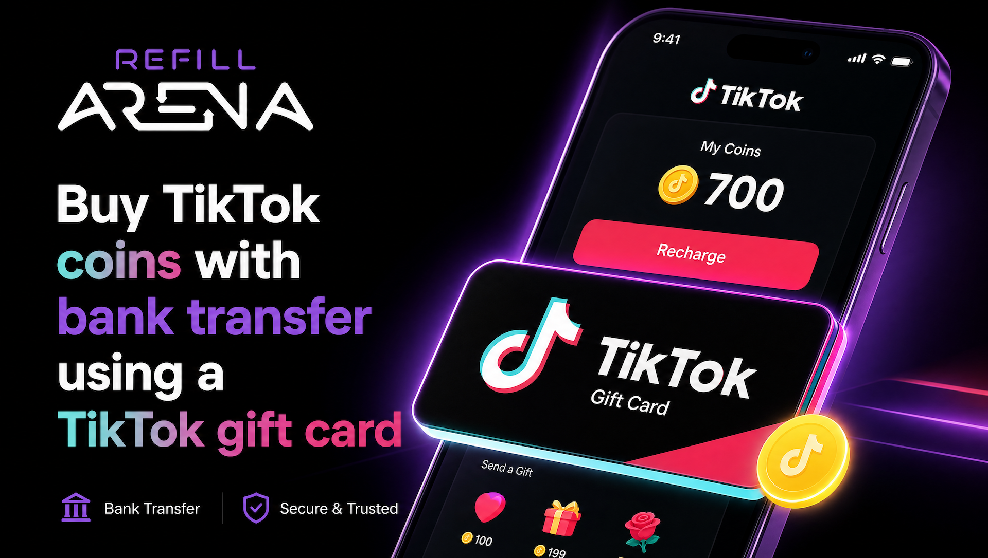 How to Buy TikTok Coins with Bank Transfer (2026 Guide) cover image